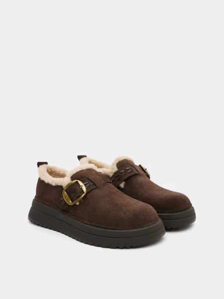 Замшеві Лофери Lola Andy коричневий