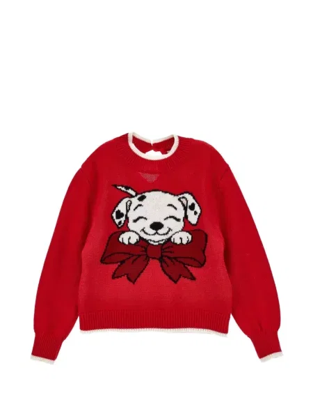 Sweter dziecięcy Monnalisa czerwony