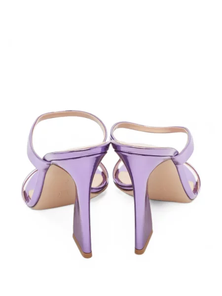 Sandale Gianvito Rossi din piele violet