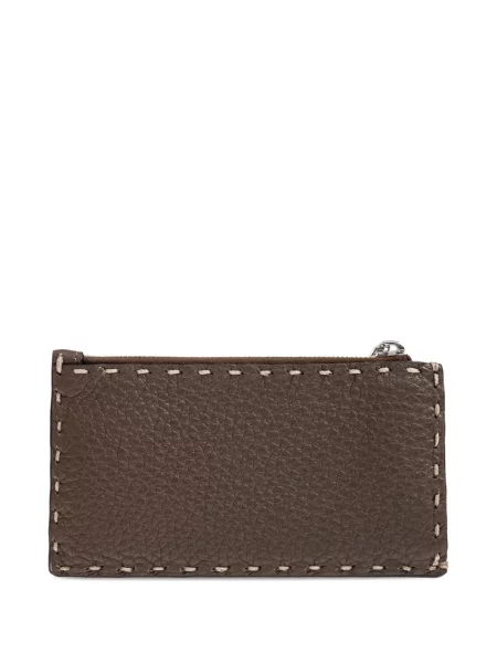 Portofel Fendi din piele maro
