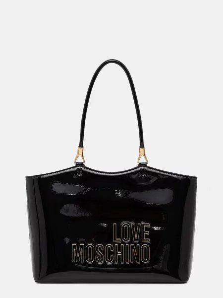 Ročna torba LOVE MOSCHINO črna