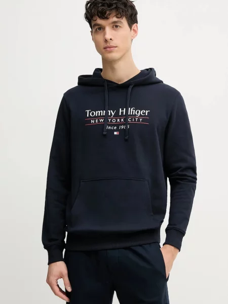 Tommy Hilfiger Суитшърт Center Stack тъмносин