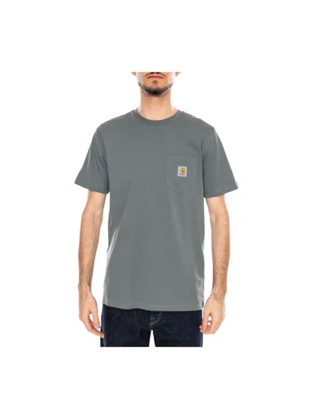 Carhartt WIP S/S Pocket T-Shirt Mężczyźni Koszulki Carhartt WIP Size: M zielony