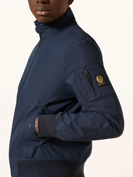 Belstaff Bunda Overland tmavě modrá