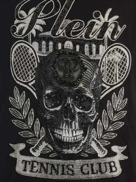 Tricou Philipp Plein tenis negru
