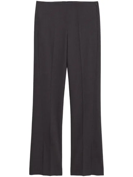 Pantaloni Filippa K din țesătură twill maro