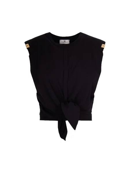Top Elisabetta Franchi negru