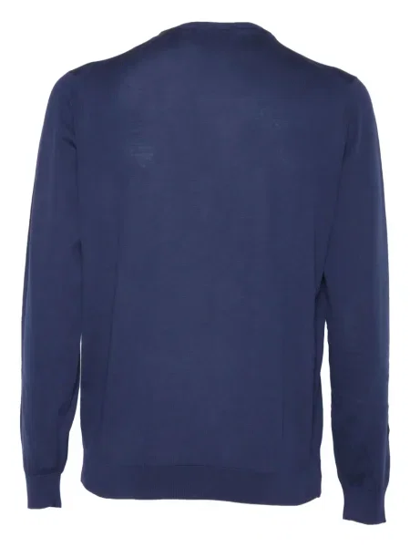 Tricou Filippo De Laurentiis cu decolteu rotund albastru