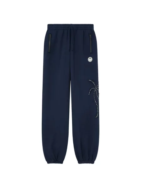 Pantaloni Palm Angels alergare albastru