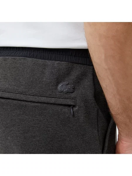 Зауженные брюки Lacoste серые