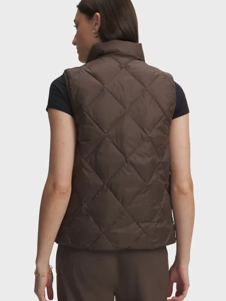 Пуховий жилет Under Armour коричневий