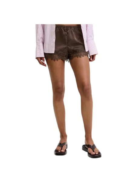 Pantaloni Jjxx maro