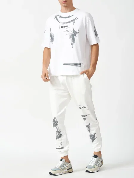 Спортивні штани J.b4 Just Before білі