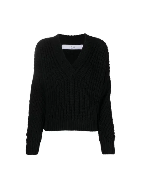 Sweter Iro wełniany czarny