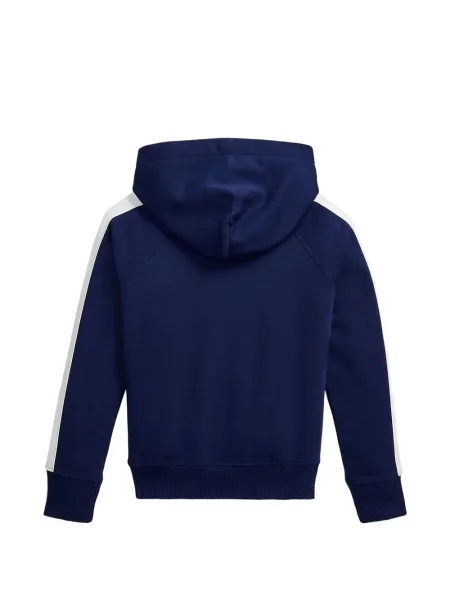 Hanorac cu glugă copii Polo Ralph Lauren albastru