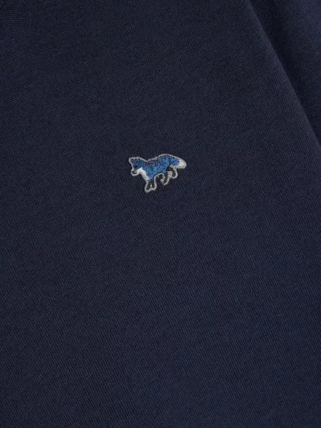 Sweter dziecięcy Maison Kitsune niebieski
