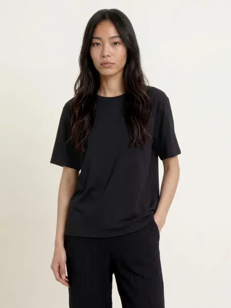 Calida Noční Košile Favourites Layering černá
