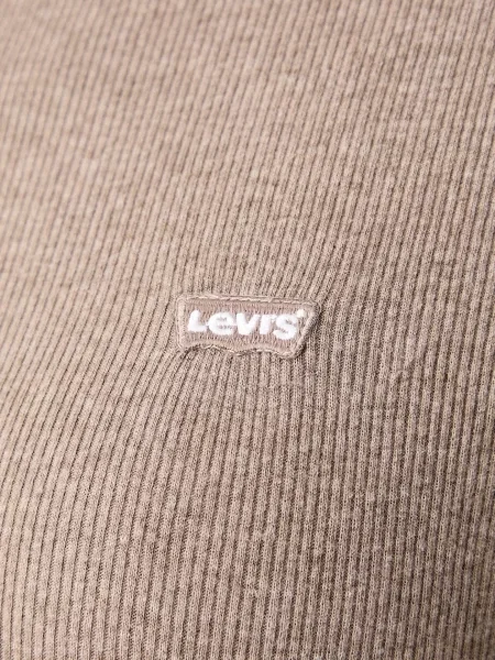 Levi's блуза с дълги ръкави дамска от с HAYES LS бежово