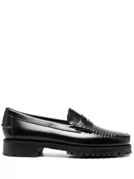 Pantofi loafer Sebago fără toc negru