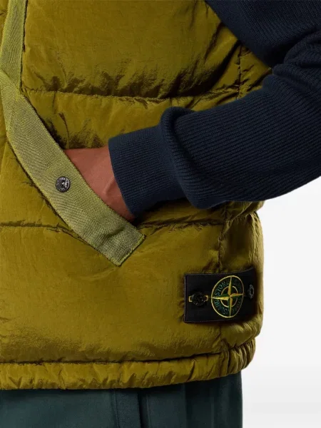 Vestă Stone Island cu strasuri verde
