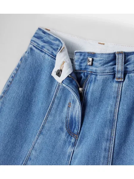 Gyerek karcsúsított farmernadrág Stella Mccartney kék