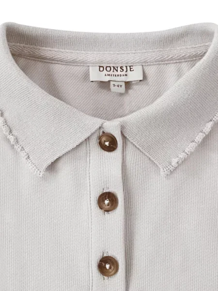 Donsje gyerek pulóver Pluimpje Sweater bézs