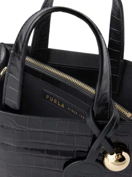 Geantă shopper Furla negru