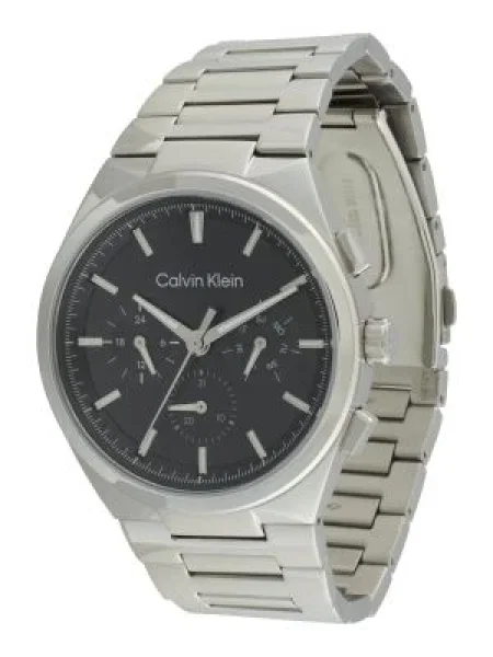 Calvin Klein Analógové hodinky DISTINGUISH námornícka / strieborná modrá