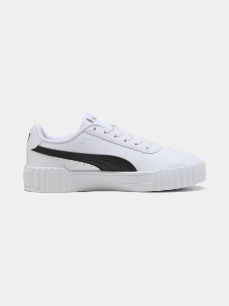 Кеди низькі PUMA Carina комбінований верх білий