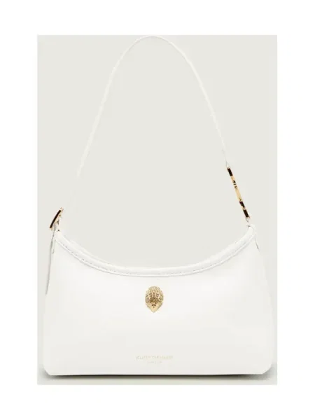Kurt Geiger De piele geantă pe umăr KURT alb