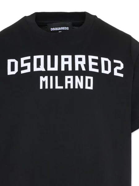 Koszulka dziecięca Dsquared2 czarna