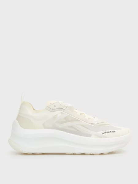 Кросівки Calvin Klein чанкі бежеві