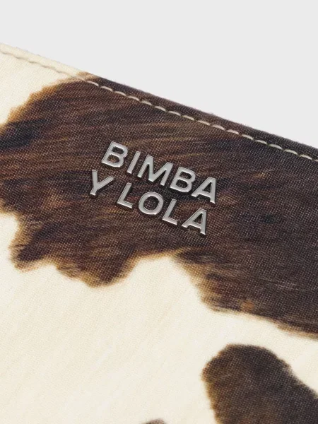 Гаманець Bimba Y Lola з принтом білий