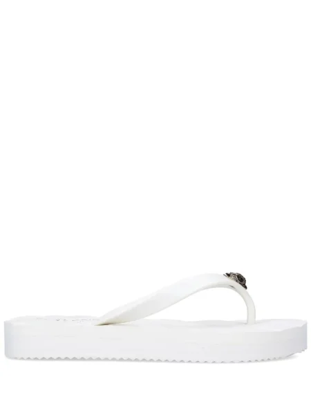 Șlapi Kurt Geiger London alb