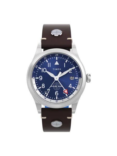 Zegarek Timex skórzany brązowy