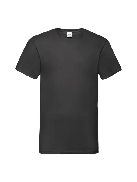 Tricou Fruit Of The Loom cu decolteu în V gri