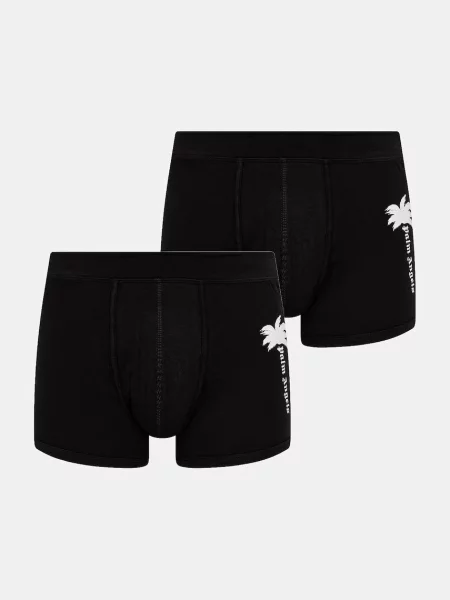 Palm Angels bokserki dopasowane z czarne