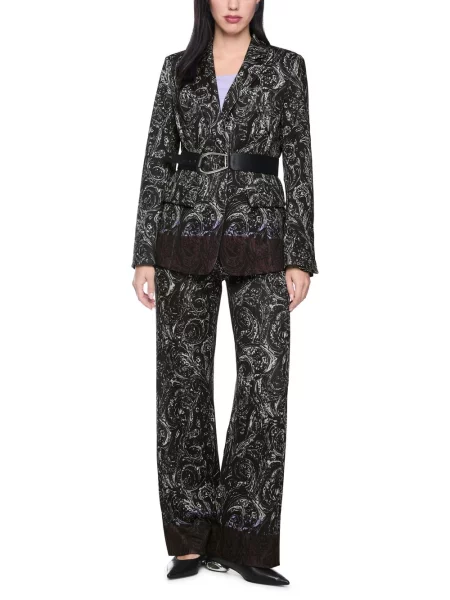 Marc Cain bluza typu blazer Kobiety Sztuczne włókno 36 czarny