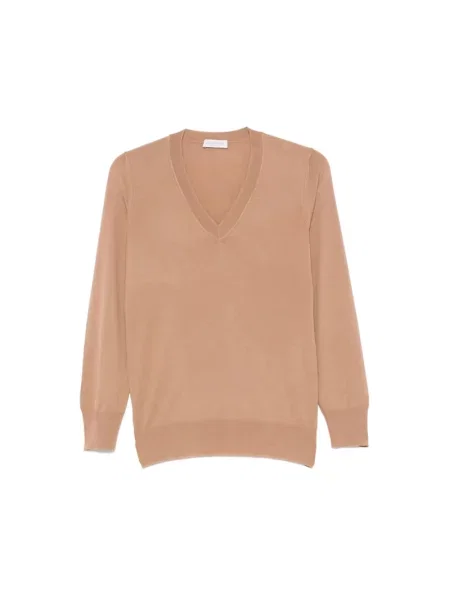 Sweter Le Tricot Perugia brązowy