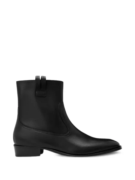 Členkové topánky Allsaints čierna