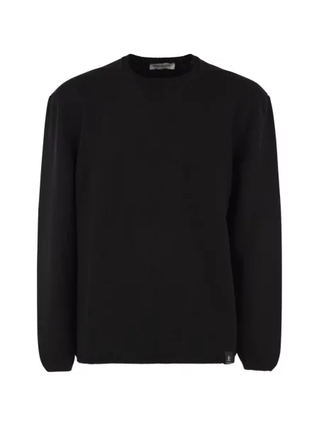 Pulover Premiata cu decolteu rotund negru