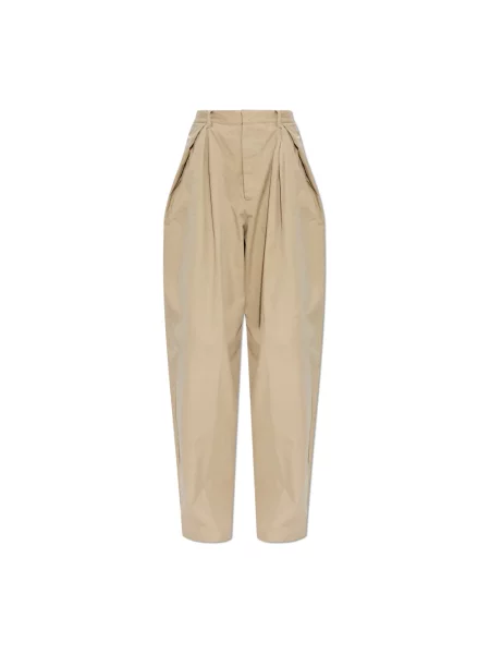 Spodnie Dsquared2 beżowe