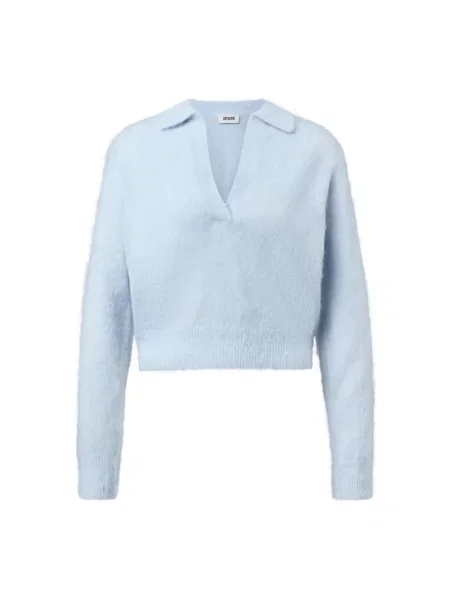 Drykorn Sweter Dylara Z Alpaki blau niebieski