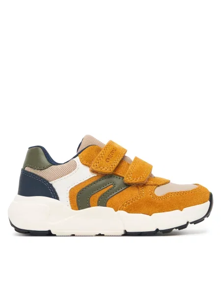 Αθλητικά Geox B Flexyper Mini Boy S κίτρινο