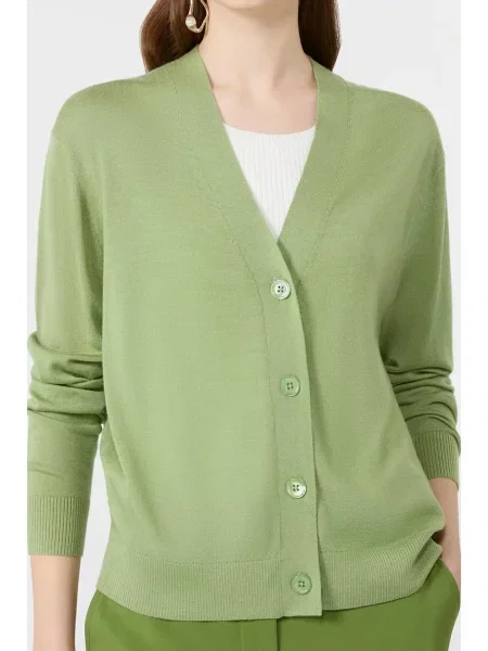 Светр Weekend Max Mara зелений