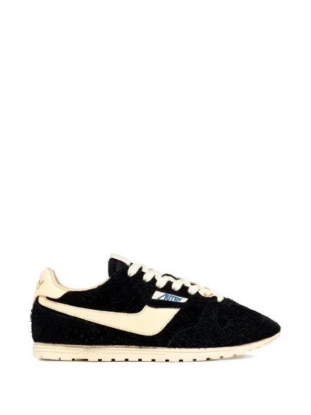 Sneakerși Autry din piele de căprioară negru
