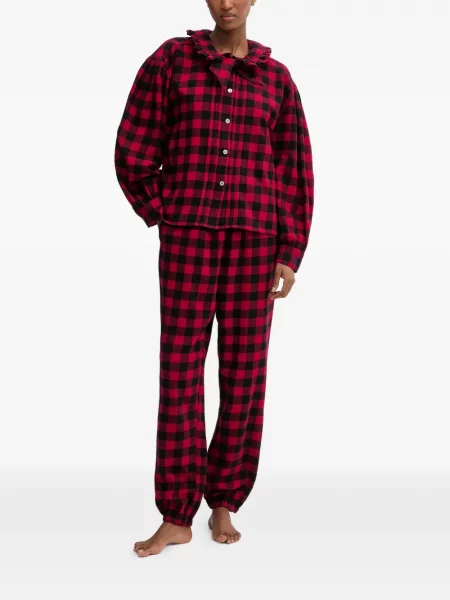 Kołnierzykowy polo Polo Ralph Lauren z frędzli w paski czerwone