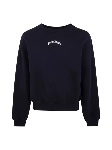 Sweter Palm Angels z logo czarny