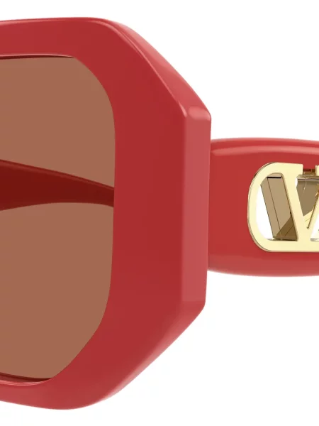 Слънчеви очила Valentino Garavani Eyewear червено