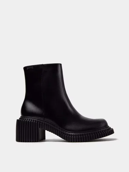 Шкіряні Ботильйони Camper чорний